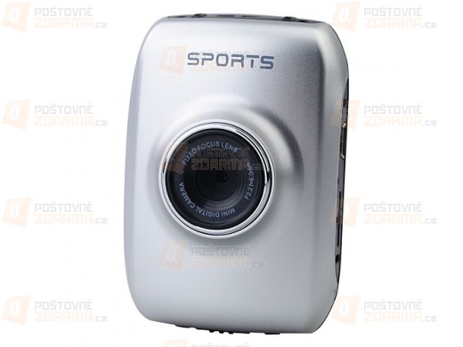 Sportovní kamera 5 Mpx 720p LCD display