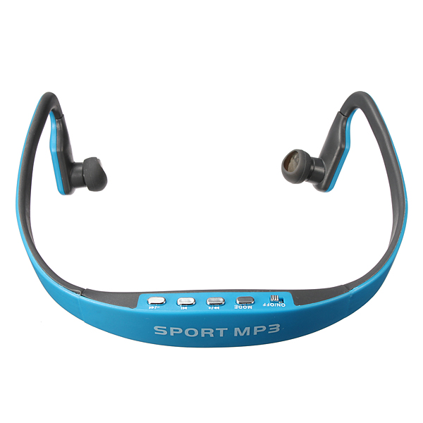 Sportovní bezdrátová sluchátka s MP3 přehrávačem