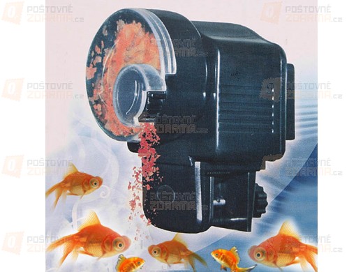 Automatické akvaristické krmítko pro ryby