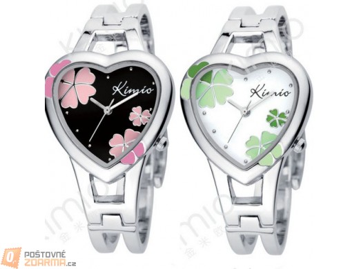 Dámské hodinky KIMIO ve tvaru srdce