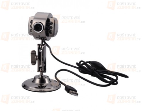 Webkamera s nočním viděním - kovová
