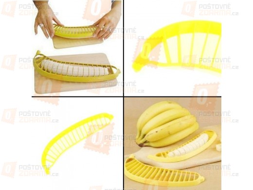 Stylový kráječ na banán