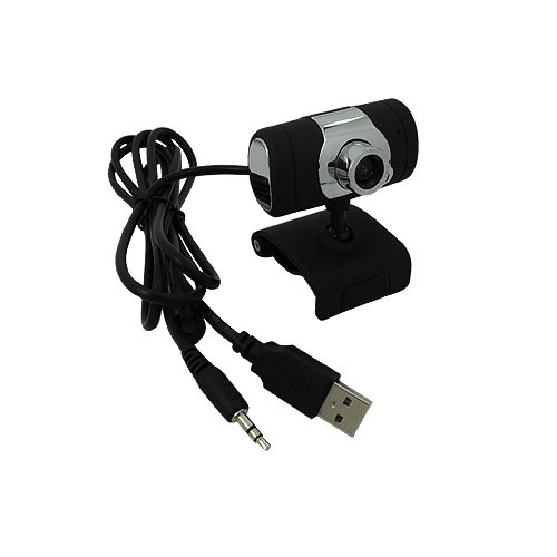 Webkamera s klipem - černá