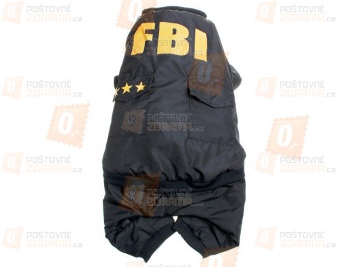 Obleček pro psy - FBI