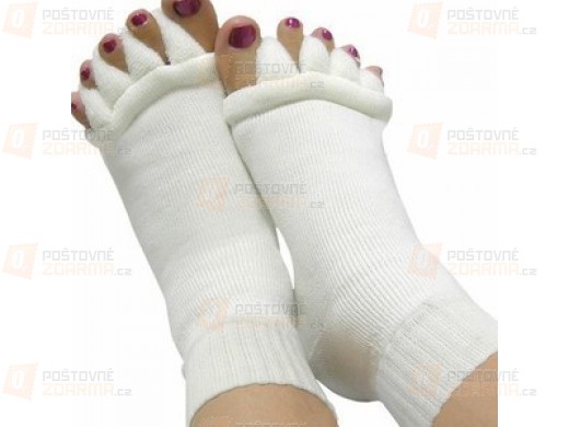 Bavlněné ponožky s ošetřující funkcí