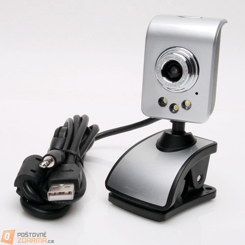 Webkamera s nočním viděním a mikrofonem