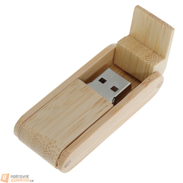 USB flash disk ze dřeva - 2GB, 4GB, nebo 8GB