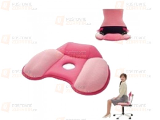 Tvarovaný podsedák na židli pro správné držení těla
