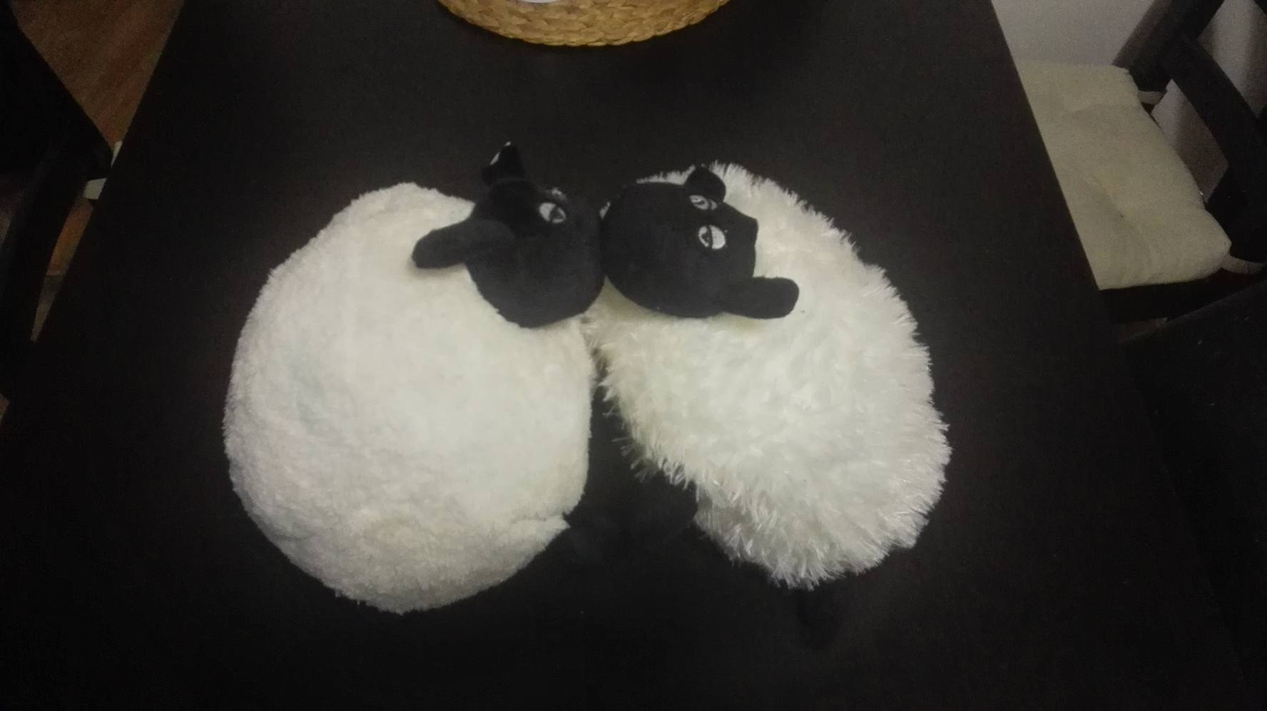 Polštářek v podobě ovečky