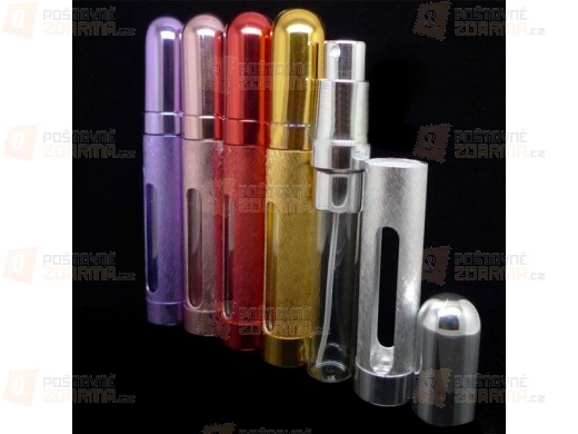 Flakónek na parfém 12 ml - na výběr z pěti barev
