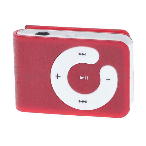 Mini MP3 přehrávač s klipem na microSD karty