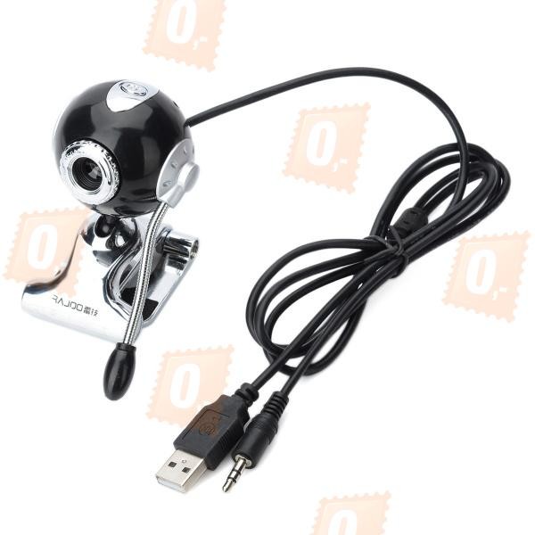 Webkamera pro notebook či PC - černostříbrná