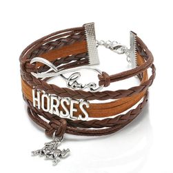 Vintage náramek pro milovníky koní