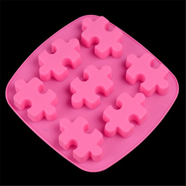 Silikónová forma v tvare puzzlov 1