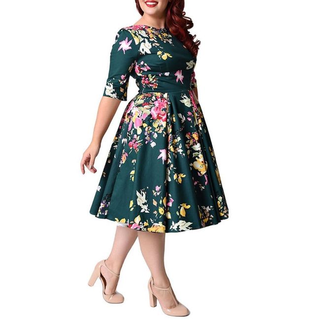 Damska sukienka plus size Zoe 1