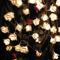 Svíticí LED růže JKL56