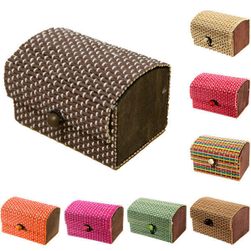 Kutija za nakit od bambusa - više boja