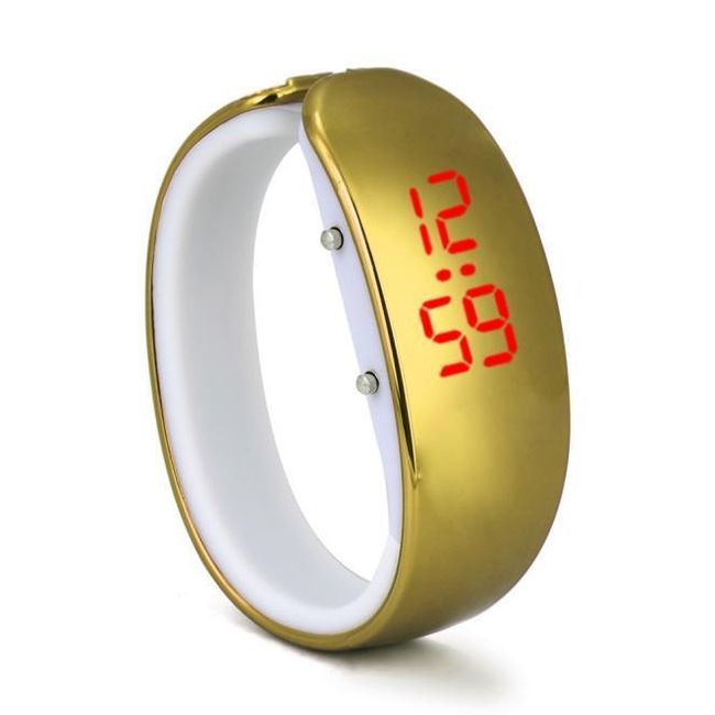 Dámské digitální hodinky s LED světly - 3 barvy 1