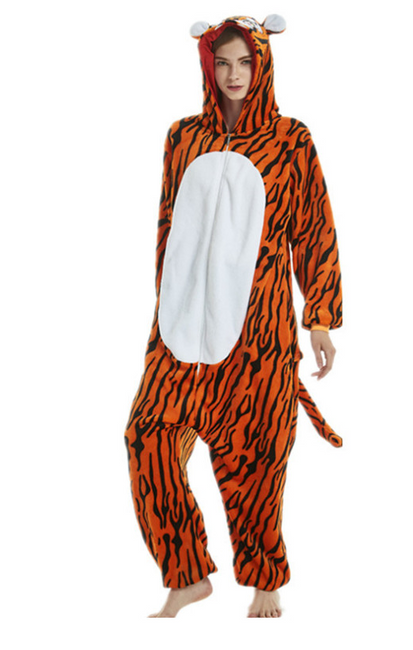 Спален костюм с тигър 1