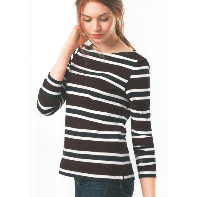 Ženski pamučni džemper, bordo, veličine XS - XXL: ZO_d602cd04-9adb-11ec-80e5-0cc47a6c9370 1