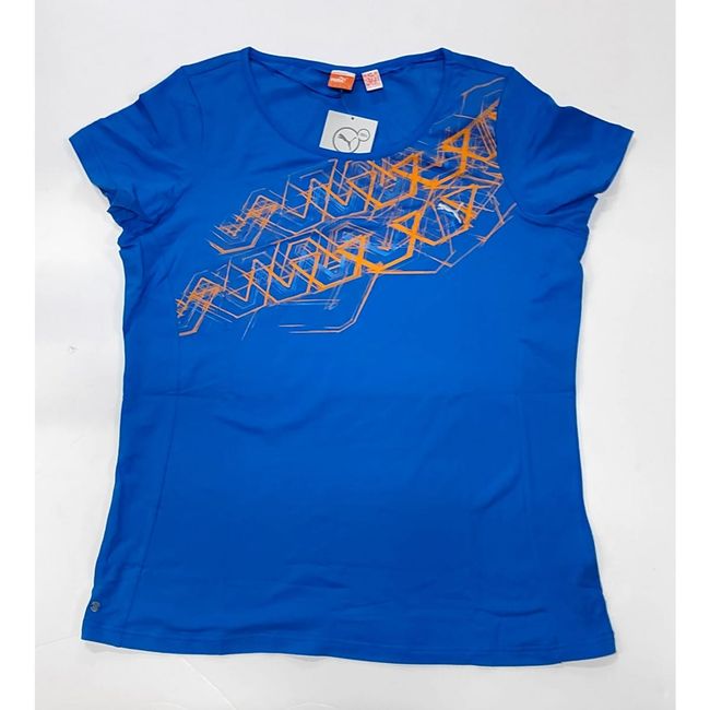 T-shirt damski MOVE TEE GRAPHIC niebieski 510509 03, Rozmiary XS - XXL: ZO_8ab550b2-7eee-11ee-a8dd-8e8950a68e28 1