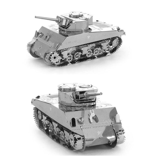 3D puzzle tank Sherman 1