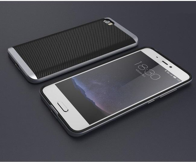 Nárazuvzdorný kryt s barevným lemem pro Xiaomi Mi5 - 4 barvy 1