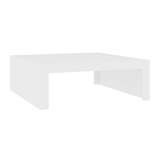 Konferenční stolek betonově šedý 100 x 100 x 35 cm dřevotříska ZO_808571-A 1
