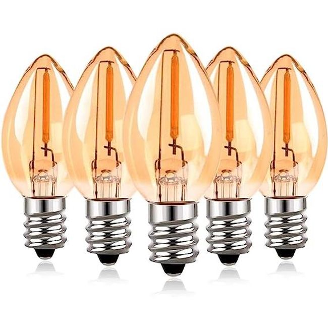 Комплект LED луминесцентни лампи - E12 0,5W, 5бр. ZO_170160 1