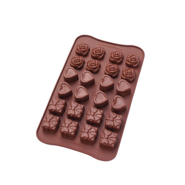 Silikonowa forma na czekoladę  1