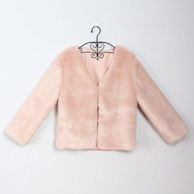 Ženska krznena jakna - 4 boje ružičasta - veličina br. 7, veličine XS - XXL: ZO_235308-3XL 1