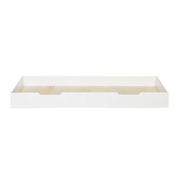 Bílá spodní zásuvka pro postel Nikki, 200 × 90 cm ZO_242350