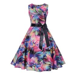 Vintage šaty s áčkovou sukní - 3 varianty