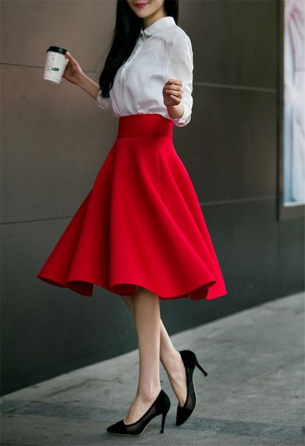 Women´s A-shaped skirt KO52 1