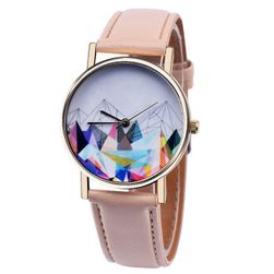 Elegantní dámské geometrické hodinky