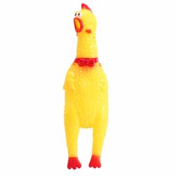 Pískací hračka pro psy ve tvaru kuřete