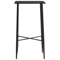 Barski stol crni 60 x 60 x 111 cm MDF ZO_281549-A