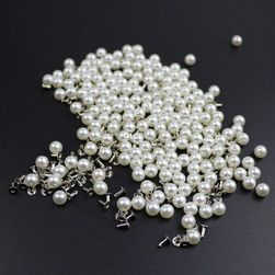 Artificial pearls for riveting 100P