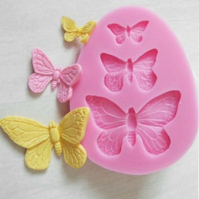 Silicone mould Butterfly 1