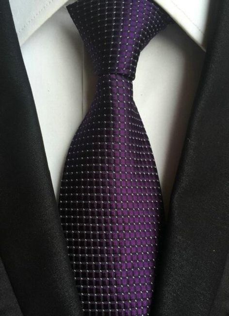 Elegantný kockovaná kravata 1