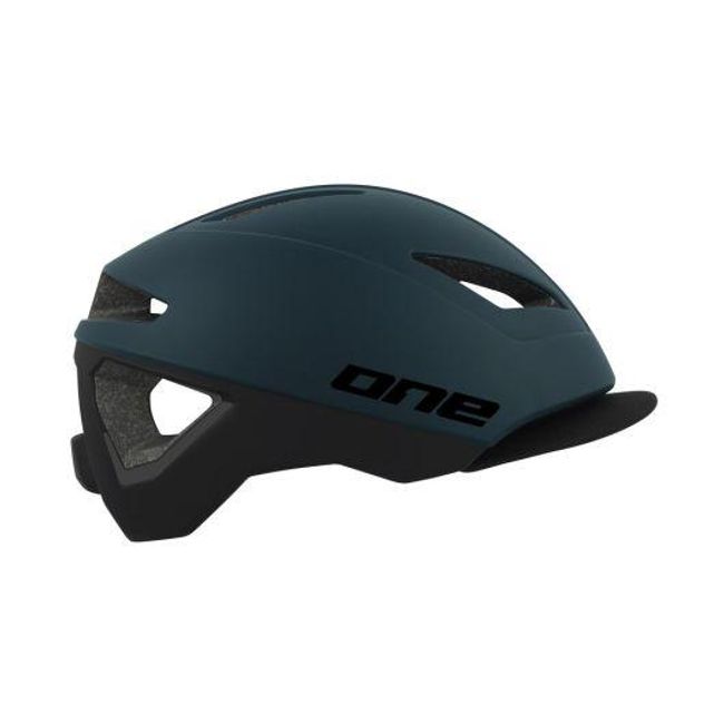 Kask rowerowy Crossride, petrol blue, rozmiary XS - XXL: ZO_f1a1eb00-9ae6-11ee-863b-9e5903748bbe 1