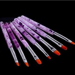 Sada nail art štětců - 7 ks