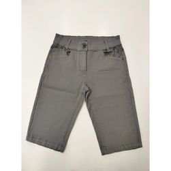 Pantaloni scurți de damă PARIVA - W gri, Mărimi țesături CONFECȚIE: ZO_202928-36
