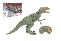 Dinozaver hodi IC velociraptor plastic 50 cm na baterije s svetlobo v polju 53x32. 5x12cm RM_00311683
