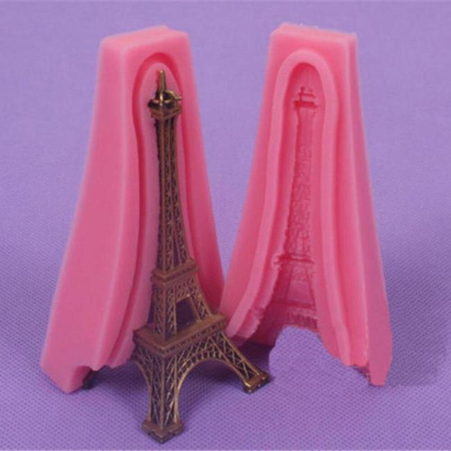 Forma din silicon - turn Eiffel 1
