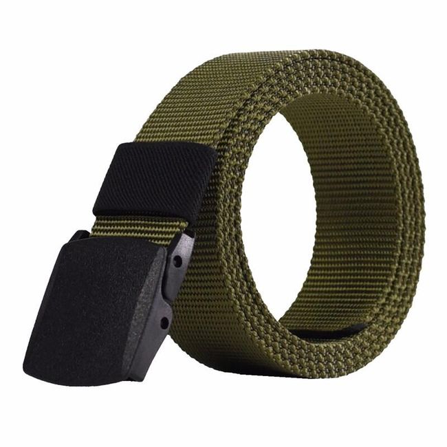 Army pásek s praktickým zapínáním – různé barvy 1