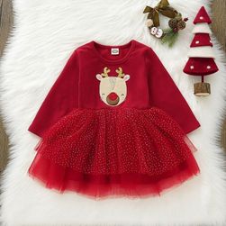 Dívčí vánoční šaty ER2