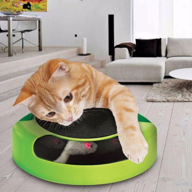 Jucărie distractivă pentru pisici - Prinde șoarecele 1
