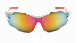 Rowerowe okulary sportowe - 10 wariantów kolorystycznych