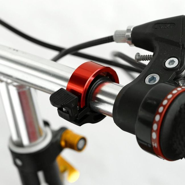 Metalowy mini dzwonek na rower - 4 kolory 1